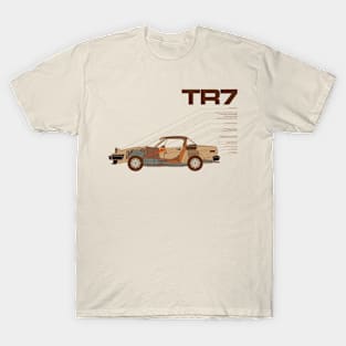 TRIUMPH TR7 - brochure T-Shirt